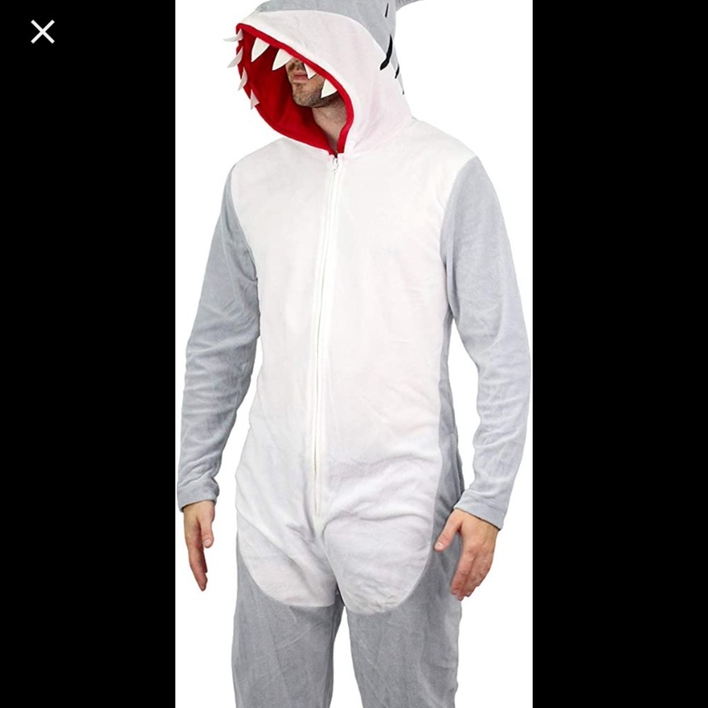 Shark onesie size L